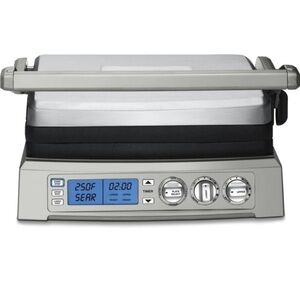 Cuisinart Gray Digital Contact Grill for Modern Kitchens